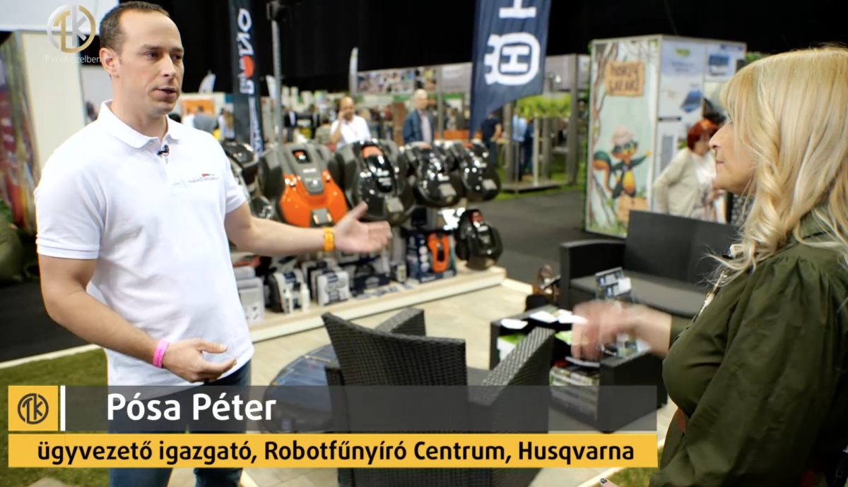 TrendKözelben a Robotfűnyírók
