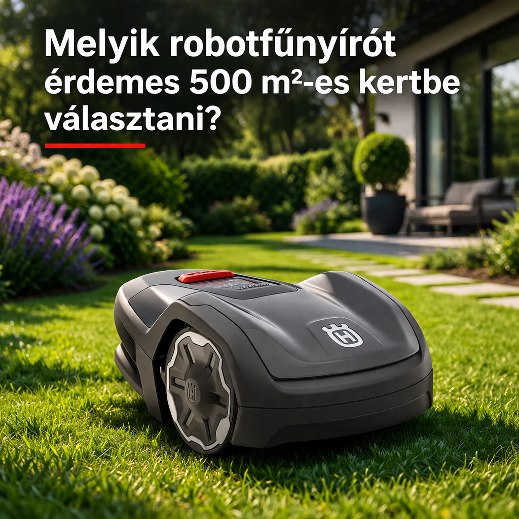 Robotfűnyíró választás 500 m-es kertig: Husqvarna és Segway robotfűnyíró válogatás és vásárlási útmutató Előnézeti kép