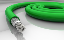 Premium Safety vágásbiztos határoló vezeték 3,8 mm zöld  (150 méter) 2.Kép