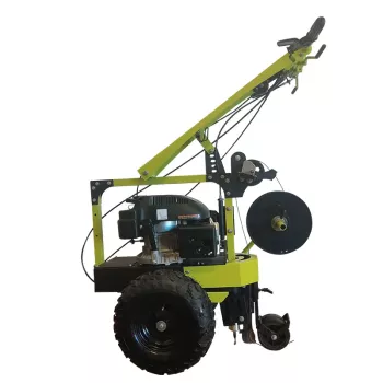 Terra 800 benzinmotoros kábelfektető gép fúrófejjel  (Loncin motoros) 2.Kép